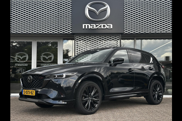 Mazda CX-5 2.0 SkyActiv-G 165 Homura Limited | AUTOMAAT | 360 CAMERA | APPLE/ANDROID CARPLAY | LICHT EN REGEN SENSOREN |