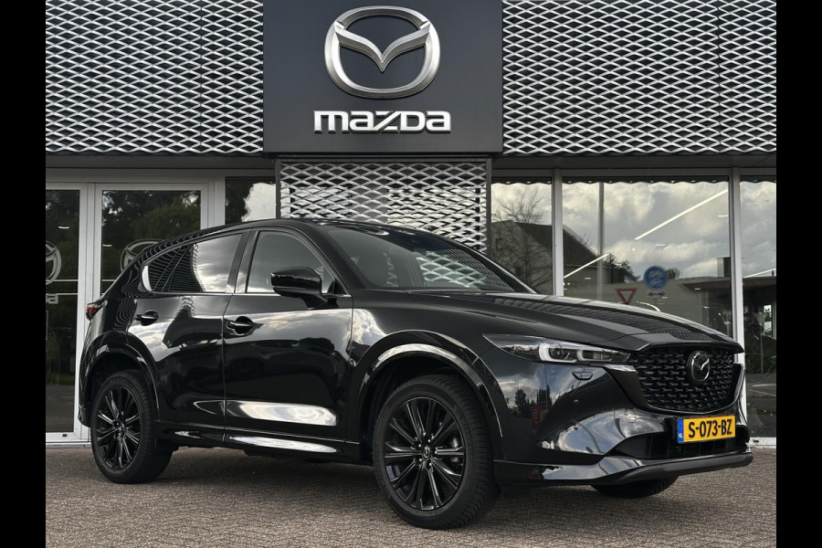 Mazda CX-5 2.0 SkyActiv-G 165 Homura Limited | AUTOMAAT | 360 CAMERA | APPLE/ANDROID CARPLAY | LICHT EN REGEN SENSOREN |