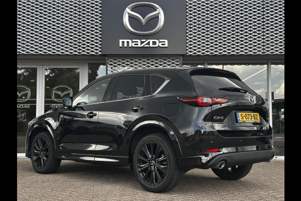 Mazda CX-5 2.0 SkyActiv-G 165 Homura Limited | AUTOMAAT | 360 CAMERA | APPLE/ANDROID CARPLAY | LICHT EN REGEN SENSOREN |