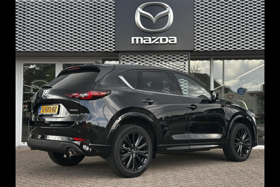 Mazda CX-5 2.0 SkyActiv-G 165 Homura Limited | AUTOMAAT | 360 CAMERA | APPLE/ANDROID CARPLAY | LICHT EN REGEN SENSOREN |