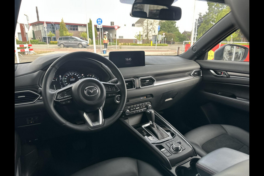 Mazda CX-5 2.0 SkyActiv-G 165 Homura Limited | AUTOMAAT | 360 CAMERA | APPLE/ANDROID CARPLAY | LICHT EN REGEN SENSOREN |