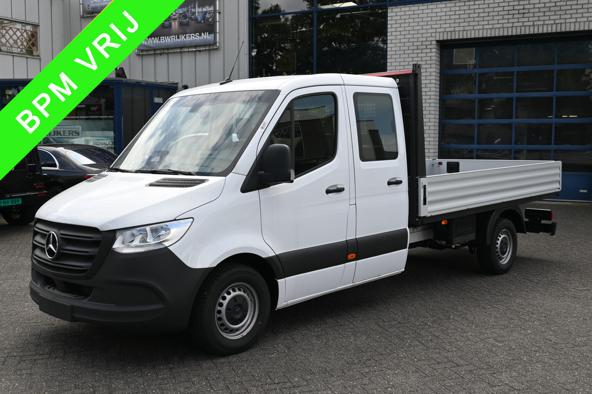 Mercedes-Benz Sprinter 317 CDI L3 RWD Pro DC 3500 kg Trekhaak, Smartphone integratiepakket Open laadbak 340x203x40 Mercedes-Benz Sprinter 317 CDI L3 RWD Pro DC 3500 kg Trekhaak, Smartphone integratiepakket Open laadbak 340x203x40