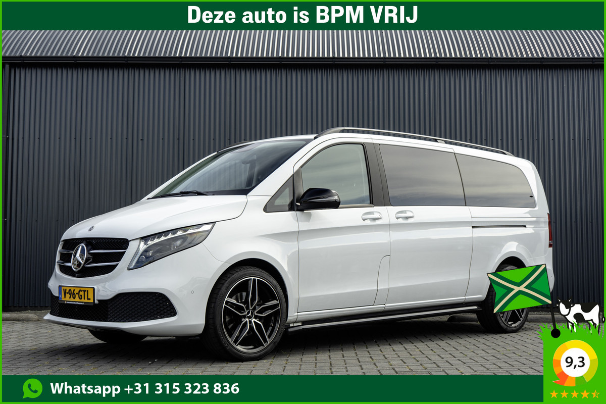Mercedes-Benz V300 | 4Matic | XL | 5-Zits | MBux | LED | ILS | Burmester | 2x Elec Schuifdeur | 360° Camera | Navi | PDC | Climate | Cruise | Euro 6 Mercedes-Benz V300 | 4Matic | XL | 5-Zits | MBux | LED | ILS | Burmester | 2x Elec Schuifdeur | 360° Camera | Navi | PDC | Climate | Cruise | Euro 6