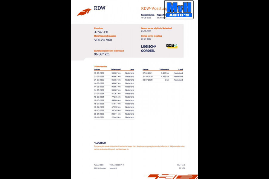 Volvo V60 2.0 T6 Recharge AWD Business Pro 340PK|LEER|CAMERA