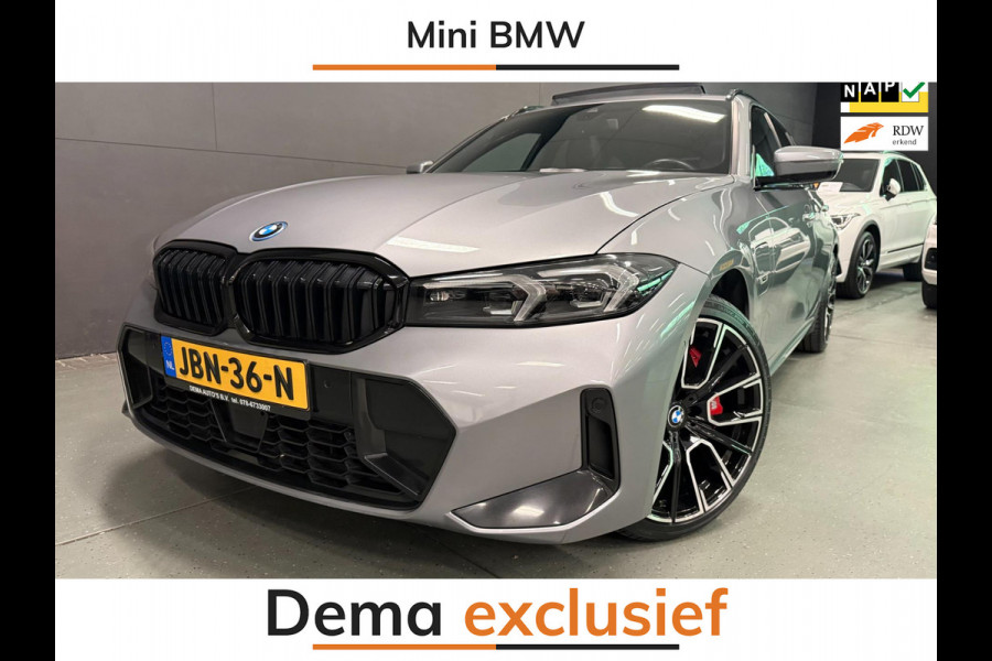 BMW 3 Serie Touring 330e M-SPORT BLACK-LINE 19'' PANO/V-COCPIT/DAB/CARPLAY/STOEL-M/LED/CAM///