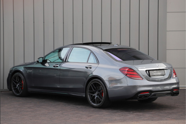 Mercedes-Benz S-Klasse 63 AMG 612PK 4-Matic+ Lang | Massage | Head-up | Keyles-go | Burmester | Panoramadak | Sfeerverlichting | Stoelkoeling | 2017.