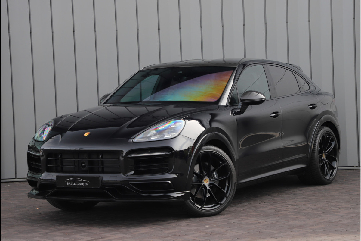 Porsche Cayenne Coupé 3.0 E-Hybrid Aut8 | 463PK | Sport-design | Achterasbesturing | Luchtvering | Matrix-led | Bose | Sport-chrono | Sfeerverlichting