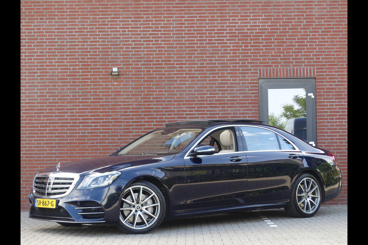 Mercedes-Benz S-Klasse 450 Lang Premium Plus AMG Pakket Luchtvering/Pano/Headup Display Mercedes-Benz S-Klasse 450 Lang Premium Plus AMG Pakket Luchtvering/Pano/Headup Display
