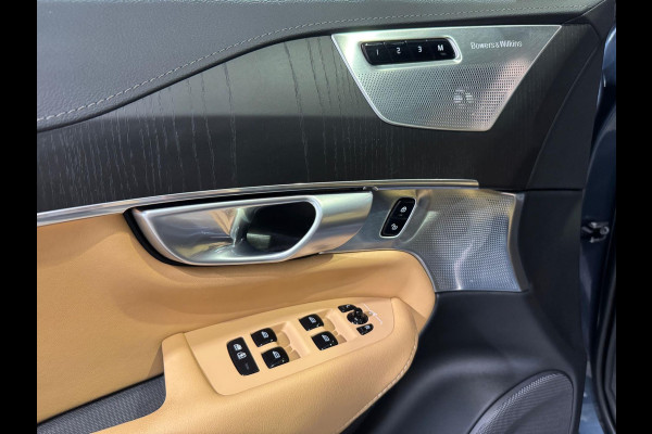Volvo XC90 2.0 T8 Recharge AWD Ultimate Dark |B&W| Luchtvering | 22 inch | ACC | Massage Stoel