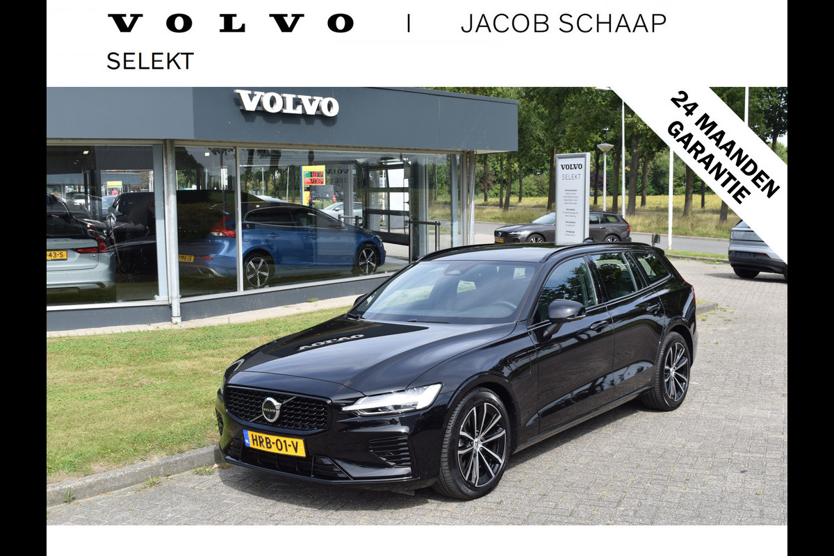 Volvo V60 2.0 T6 350 PK Plug-in hybrid AWD Plus Dark ACC | Pilot Assist | Stoel stuurverwarming | Camera | Harman Kardon