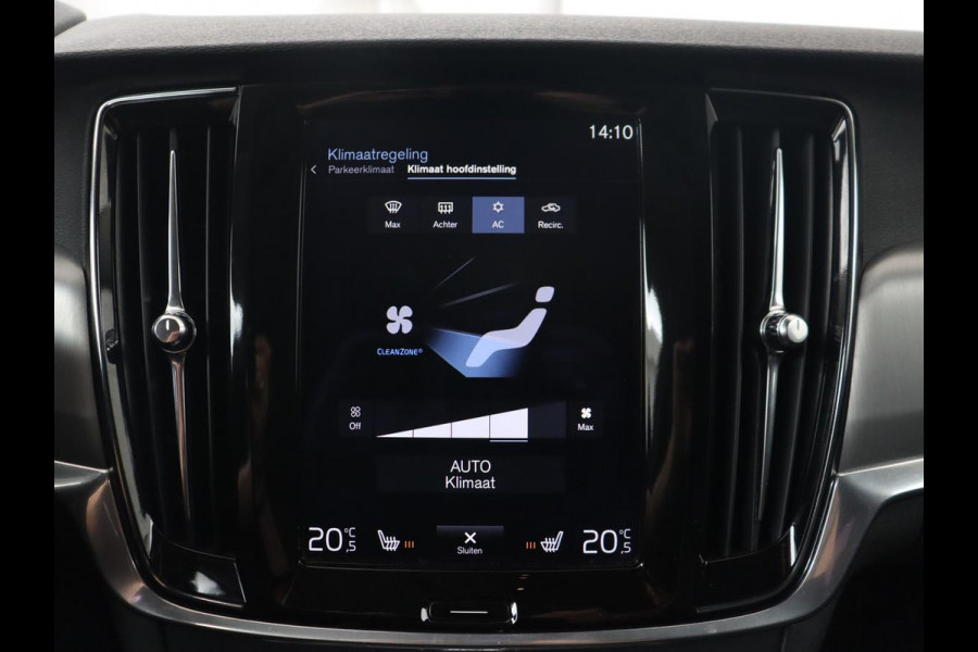 Volvo V90 2.0 D3 Momentum | Leder | Stoelverwarming | Carplay | Adaptive cruise | Navigatie | 20'' | Dodehoek detectie | Full LED | Parkeerhulp | Digital Cockpit
