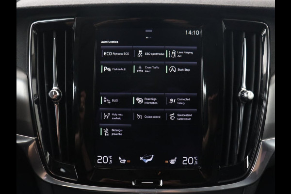 Volvo V90 2.0 D3 Momentum | Leder | Stoelverwarming | Carplay | Adaptive cruise | Navigatie | 20'' | Dodehoek detectie | Full LED | Parkeerhulp | Digital Cockpit