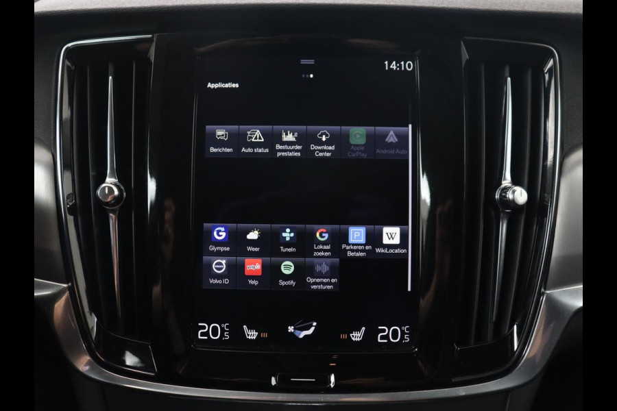 Volvo V90 2.0 D3 Momentum | Leder | Stoelverwarming | Carplay | Adaptive cruise | Navigatie | 20'' | Dodehoek detectie | Full LED | Parkeerhulp | Digital Cockpit