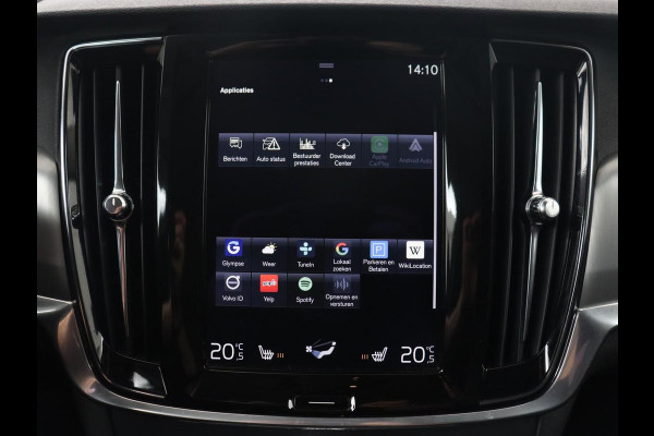 Volvo V90 2.0 D3 Momentum | Leder | Stoelverwarming | Carplay | Adaptive cruise | Navigatie | 20'' | Dodehoek detectie | Full LED | Parkeerhulp | Digital Cockpit