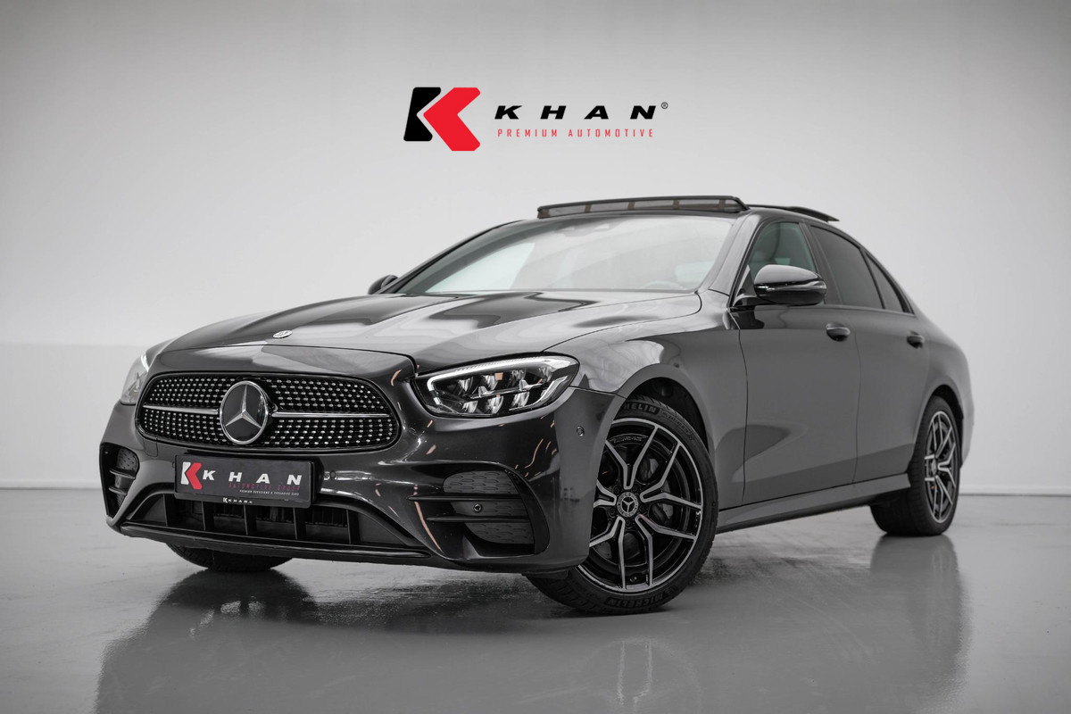 Mercedes-Benz E-Klasse E300 e AMG Line |Pano|Burmester|Dodehoek|Ambient| Mercedes-Benz E-Klasse E300 e AMG Line |Pano|Burmester|Dodehoek|Ambient|