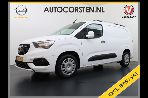 Opel Combo D 131PK L2H1 Trekhaak Airco Navi Camera Apple Carplay Android Auto Cruise Control Pdc DAB Edition+ 1.5CDTi 131pk/300Nm Betonplex Vloer Wandbetimmering Schuifdeur Exterieurpakket 2 Euro 6 1e Eigenaar Zeer Compleet 1200kg trekvermogen Uniek met dit vermogen!