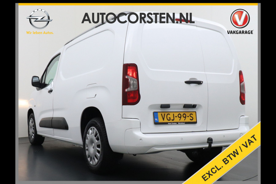 Opel Combo D 131PK L2H1 Trekhaak Airco Navi Camera Apple Carplay Android Auto Cruise Control Pdc DAB Edition+ 1.5CDTi 131pk/300Nm Betonplex Vloer Wandbetimmering Schuifdeur Exterieurpakket 2 Euro 6 1e Eigenaar Zeer Compleet 1200kg trekvermogen Uniek met dit vermogen!
