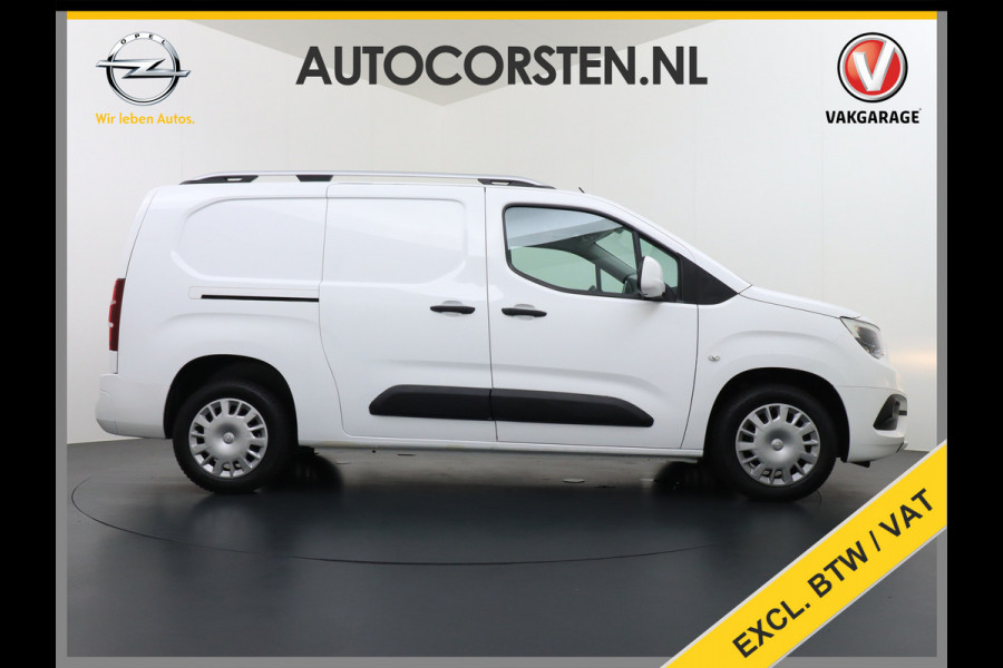 Opel Combo D 131PK L2H1 Trekhaak Airco Navi Camera Apple Carplay Android Auto Cruise Control Pdc DAB Edition+ 1.5CDTi 131pk/300Nm Betonplex Vloer Wandbetimmering Schuifdeur Exterieurpakket 2 Euro 6 1e Eigenaar Zeer Compleet 1200kg trekvermogen Uniek met dit vermogen!
