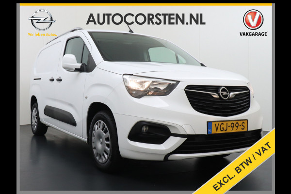 Opel Combo D 131PK L2H1 Trekhaak Airco Navi Camera Apple Carplay Android Auto Cruise Control Pdc DAB Edition+ 1.5CDTi 131pk/300Nm Betonplex Vloer Wandbetimmering Schuifdeur Exterieurpakket 2 Euro 6 1e Eigenaar Zeer Compleet 1200kg trekvermogen Uniek met dit vermogen!