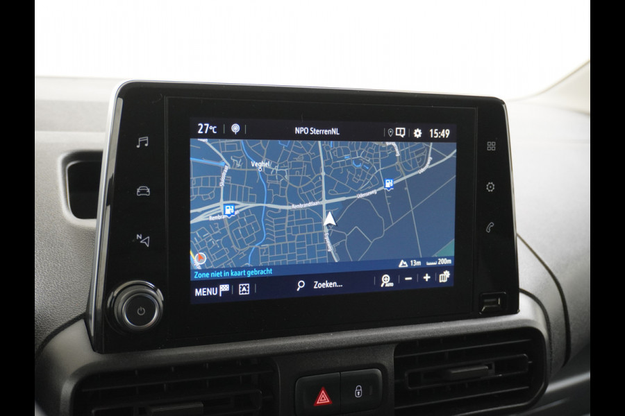 Opel Combo D 131PK L2H1 Trekhaak Airco Navi Camera Apple Carplay Android Auto Cruise Control Pdc DAB Edition+ 1.5CDTi 131pk/300Nm Betonplex Vloer Wandbetimmering Schuifdeur Exterieurpakket 2 Euro 6 1e Eigenaar Zeer Compleet 1200kg trekvermogen Uniek met dit vermogen!