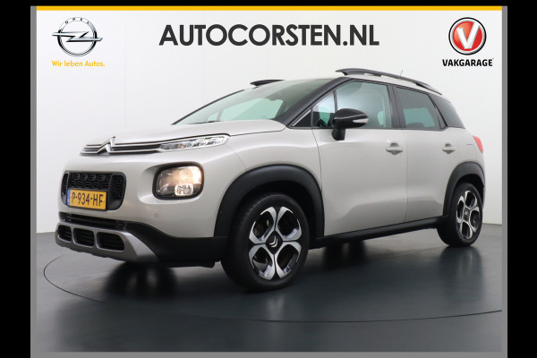 Citroën C3 Aircross T111PK Automaat Panoramadak Apple Carplay Android Auto Navi Ecc 360°Camera Cruise Control Stoelverwarming S&S Shine PDC DAB+ Regen-Lichtsensor Bluetooth Connect Box PureTech Zeer complete Aircross met automaat!