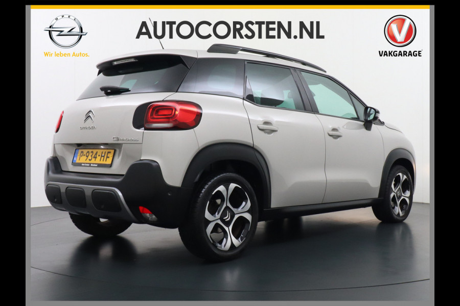 Citroën C3 Aircross T111PK AUT-6 Panodak 360°Camera Apple Carplay Android Navi Ecc Cruise Control Stoelverwarming S&S Shine PDC DAB+ Regen-Lichtsensor Bluetooth Connect Box PureTech Zeer complete Aircross met automaat!