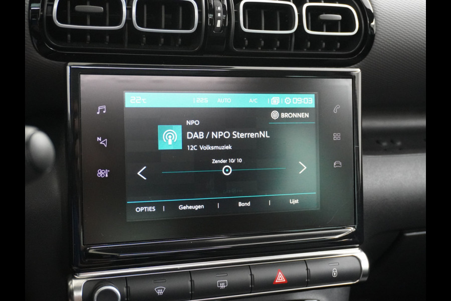 Citroën C3 Aircross T111PK AUT-6 Panodak 360°Camera Apple Carplay Android Navi Ecc Cruise Control Stoelverwarming S&S Shine PDC DAB+ Regen-Lichtsensor Bluetooth Connect Box PureTech Zeer complete Aircross met automaat!