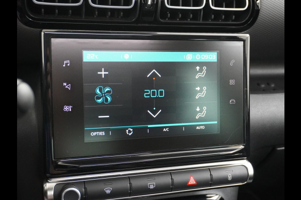 Citroën C3 Aircross T111PK AUT-6 Panodak 360°Camera Apple Carplay Android Navi Ecc Cruise Control Stoelverwarming S&S Shine PDC DAB+ Regen-Lichtsensor Bluetooth Connect Box PureTech Zeer complete Aircross met automaat!