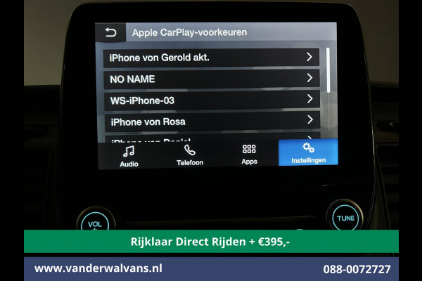 Ford Transit Custom 2.0 TDCI 130pk Automaat L1H1 Euro6 *Rijklaar Direct Rijden* Airco | LED | Apple Carplay | Cruisecontrol | Trekhaak Parkeersensoren, Stoelverwarming, Verwarmde voorruit, Dakdragers