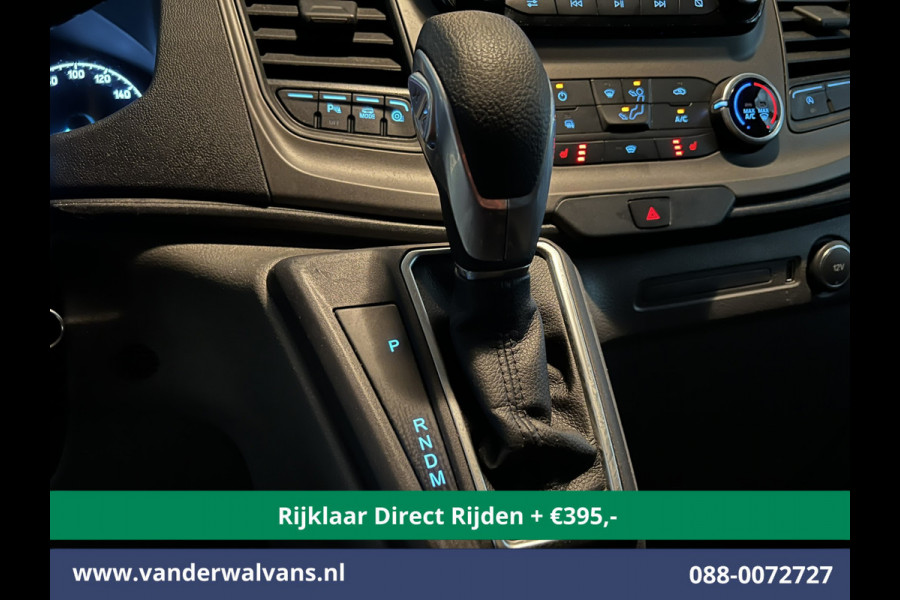Ford Transit Custom 2.0 TDCI 130pk Automaat L1H1 Euro6 *Rijklaar Direct Rijden* Airco | LED | Apple Carplay | Cruisecontrol | Trekhaak Parkeersensoren, Stoelverwarming, Verwarmde voorruit, Dakdragers