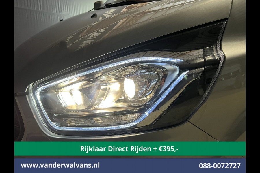 Ford Transit Custom 2.0 TDCI 130pk Automaat L1H1 Euro6 *Rijklaar Direct Rijden* Airco | LED | Apple Carplay | Cruisecontrol | Trekhaak Parkeersensoren, Stoelverwarming, Verwarmde voorruit, Dakdragers