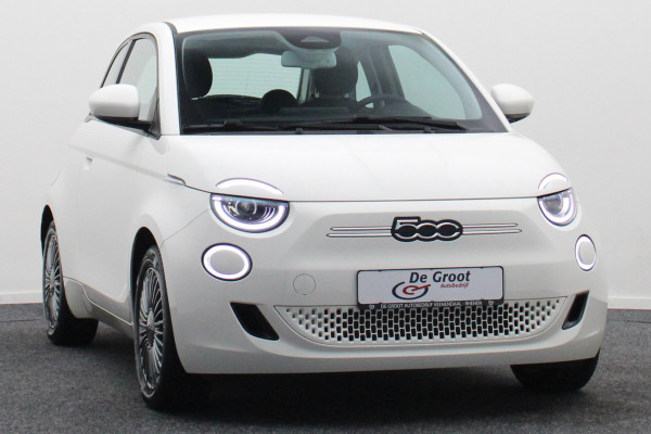 Fiat 500 Icon 42 kWh Virtual Cockpit, Camera, Rijstrooksensor, Cruise, Apple Carplay, DAB, 16''