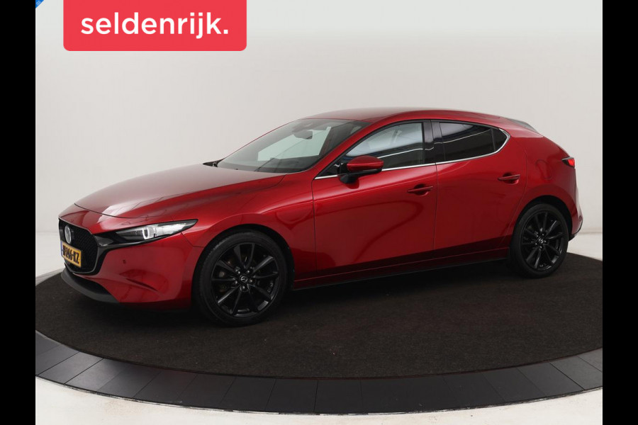 Mazda 3 2.0 SkyActive-X Luxury | Leder | Adaptive cruise | Head-Up | BOSE Sound | Stoel & stuurverwarming | Carplay | Camera | Memory | Keyless | Navigatie