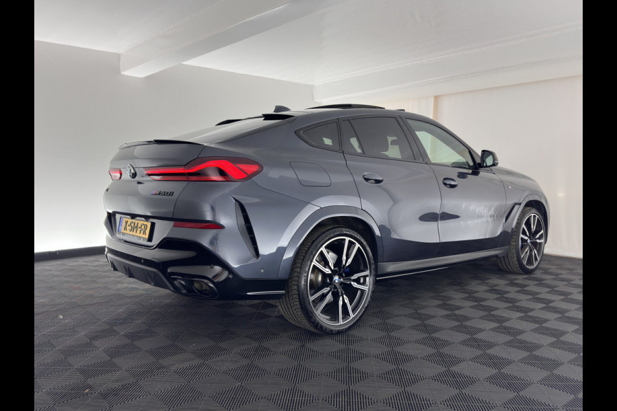 BMW X6 M50i High Executive M-Sportpack (INCL-BTW) Aut. *PANO | HEAD-UP | LASER-LIGHT | LUXURY-LEATHER | ADAPTIVE-CRUISE | SOFT-CLOSE | HARMAN/KARDON | BLIND-SPOT | MEMORY-PACK | BMW-INDIVIDUAL | HEATED-COMFORTSEATS | TOP-VIEW | CA