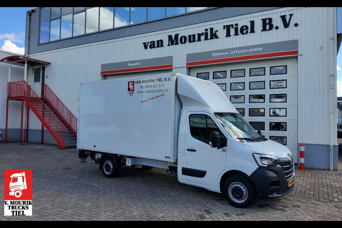Renault Master 165.35 MET OPBOUW + LAADKLEP 1000 KG. - EURO 6 - V-69-LZN - BPM VRIJ!