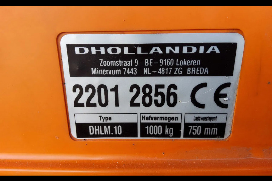 Renault Master 165.35 MET OPBOUW + LAADKLEP 1000 KG. - EURO 6 - V-69-LZN - BPM VRIJ!