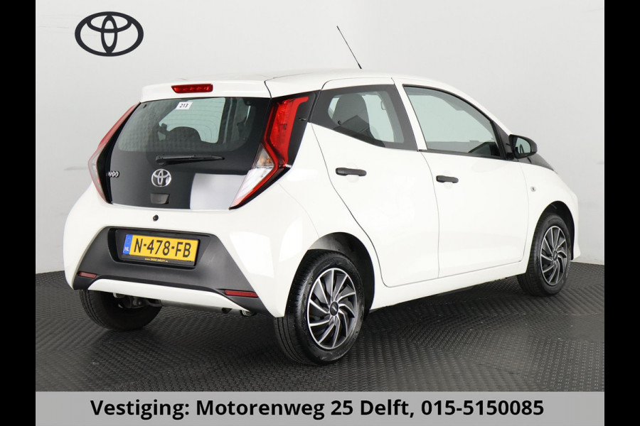 Toyota Aygo 1.0 VVT-i X FUN.AIRCO 1e EIG.GARANTIE TOT 10-2031 VOLLEDIG OH. AUDIO. SPEED LIMITER.
