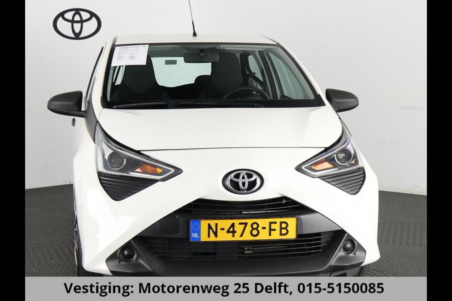 Toyota Aygo 1.0 VVT-i X FUN.AIRCO 1e EIG.GARANTIE TOT 10-2031 VOLLEDIG OH. AUDIO. SPEED LIMITER.