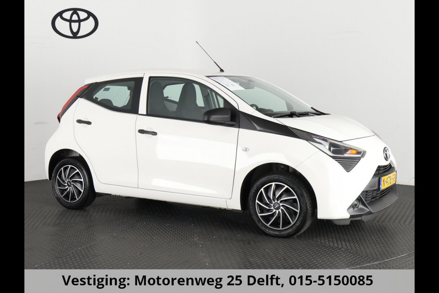 Toyota Aygo 1.0 VVT-i X FUN.AIRCO 1e EIG.GARANTIE TOT 10-2031 VOLLEDIG OH. AUDIO. SPEED LIMITER.