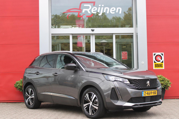 Peugeot 3008 1.2 Hybrid 136 GT | 360° CAMERA | NAVIGATIE | ADAPTIVE CRUISE CONTROL | APPLE CARPLAY/ANDROID AUTO | CLIMATE CONTROL | 18" LICHTMETALEN VELGEN | DODEHOEK DETECTIE | KEYLESS ENTRY/START | FULL LED KOPLAMPEN | PARKEERSENSOREN VOOR EN ACHTER | DAB+ RADIO | LANE ASSIST |