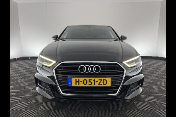 Audi A3 Limousine 35 TFSI CoD Advance Sport S-Line-Sportpack (INCL-BTW) Aut.*DIGI-COCKPIT | LEATHER-FABRIC | FULL-LED | HEATED-SPORTSEATS | AUDI-SOUND | DAB+ | NAVI-FULLMAP | ECC | PRIVACY-GLASS | PDC | CRUISE | 18''ALU*