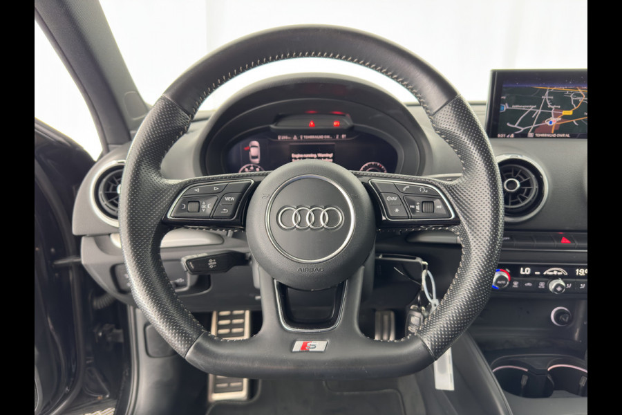 Audi A3 Limousine 35 TFSI CoD Advance Sport S-Line-Sportpack (INCL-BTW) Aut.*DIGI-COCKPIT | LEATHER-FABRIC | FULL-LED | HEATED-SPORTSEATS | AUDI-SOUND | DAB+ | NAVI-FULLMAP | ECC | PRIVACY-GLASS | PDC | CRUISE | 18''ALU*