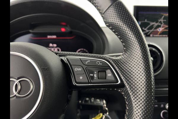 Audi A3 Limousine 35 TFSI CoD Advance Sport S-Line-Sportpack (INCL-BTW) Aut.*DIGI-COCKPIT | LEATHER-FABRIC | FULL-LED | HEATED-SPORTSEATS | AUDI-SOUND | DAB+ | NAVI-FULLMAP | ECC | PRIVACY-GLASS | PDC | CRUISE | 18''ALU*