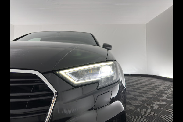 Audi A3 Limousine 35 TFSI CoD Advance Sport S-Line-Sportpack (INCL-BTW) Aut.*DIGI-COCKPIT | LEATHER-FABRIC | FULL-LED | HEATED-SPORTSEATS | AUDI-SOUND | DAB+ | NAVI-FULLMAP | ECC | PRIVACY-GLASS | PDC | CRUISE | 18''ALU*