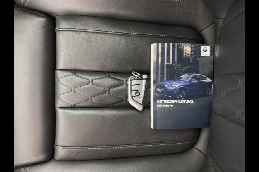 BMW X6 M50i High Executive M-Sportpack (INCL-BTW) Aut. *PANO | HEAD-UP | LASER-LIGHT | LUXURY-LEATHER | ADAPTIVE-CRUISE | SOFT-CLOSE | HARMAN/KARDON | BLIND-SPOT | MEMORY-PACK | BMW-INDIVIDUAL | HEATED-COMFORTSEATS | TOP-VIEW | CA