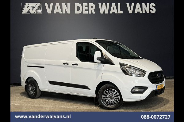 Ford Transit Custom 2.0 TDCI 130pk L2H1 Euro6 ** Airco | Android Auto | Stoelverwarming | Cruisecontrol | Parkeersensoren 2800kg trekvermogen, verwarmde voorruit, bijrijdersbank, LED