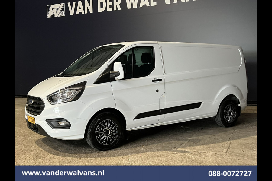 Ford Transit Custom 2.0 TDCI 130pk L2H1 Euro6 ** Airco | Android Auto | Stoelverwarming | Cruisecontrol | Parkeersensoren 2800kg trekvermogen, verwarmde voorruit, bijrijdersbank, LED