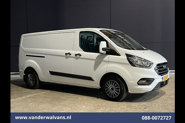 Ford Transit Custom 2.0 TDCI 130pk L2H1 Euro6 ** Airco | Android Auto | Stoelverwarming | Cruisecontrol | Parkeersensoren 2800kg trekvermogen, verwarmde voorruit, bijrijdersbank, LED