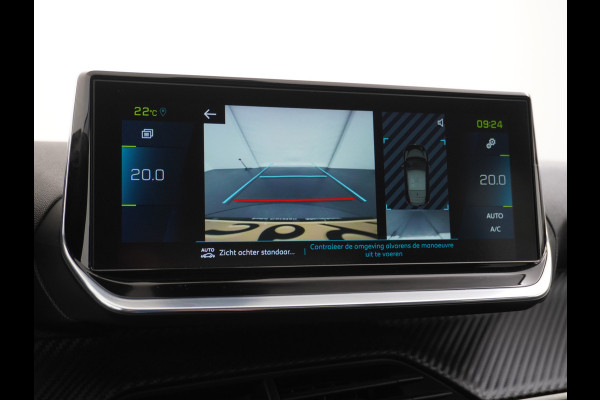 Peugeot e-208 EV Active 50kWh Automaat Apple Carplay Android Auto Navi Ecc 360°Camera Cruise Control Stoelverwarming Pdc DAB+ Keyless Privacy Glas Led Isofix Regen-Lichtsensor Rijstrooksensor Verkeersbord detectie