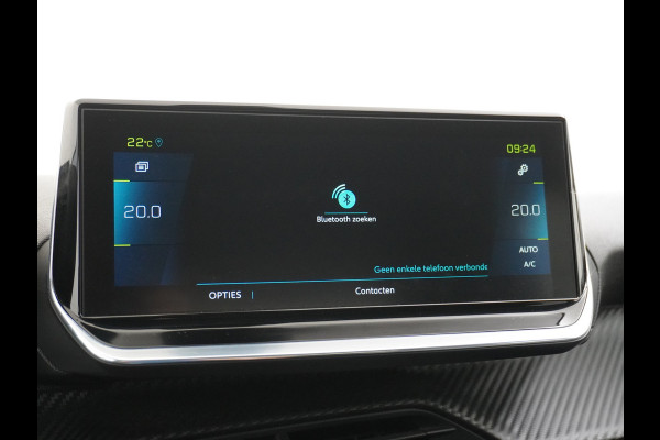 Peugeot e-208 EV Active 50kWh Automaat Apple Carplay Android Auto Navi Ecc 360°Camera Cruise Control Stoelverwarming Pdc DAB+ Keyless Privacy Glas Led Isofix Regen-Lichtsensor Rijstrooksensor Verkeersbord detectie